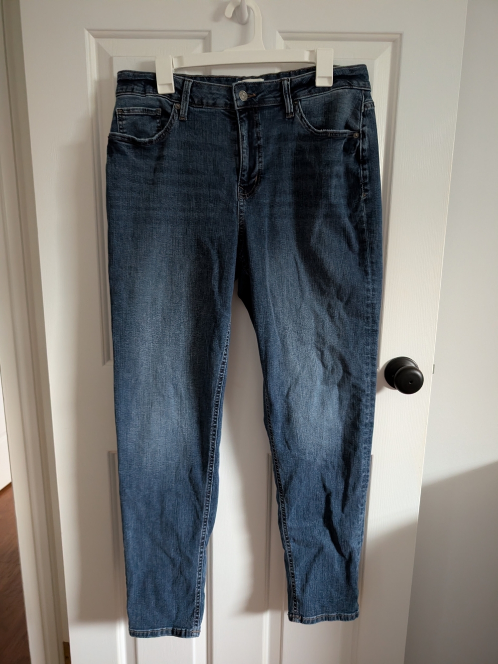M Jeans By Maurices Women's Dark Blue Jeans Cotton Size 16